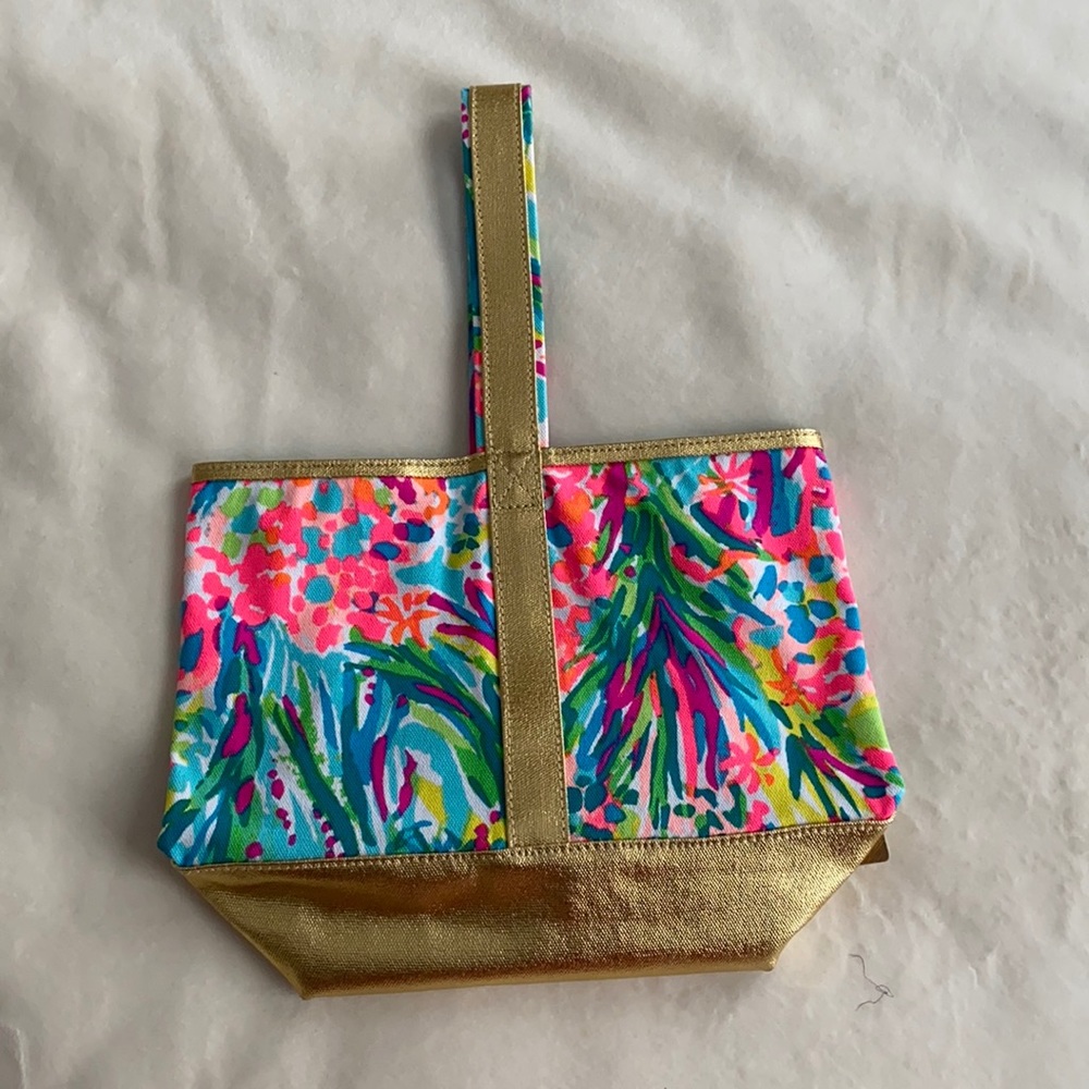 Lilly Pulitzer wine tote
